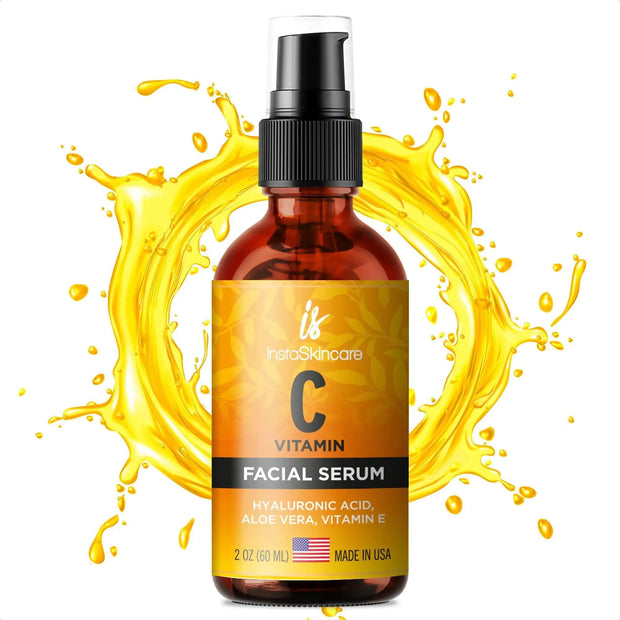 Vitamin C Serum with Hyaluronic Acid & Vitamin E 🌟💧