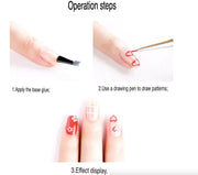 20PCS Nail Art Design Dotting Painting Drawing Polish Brush Pen Tools UV Gel 💅🎨