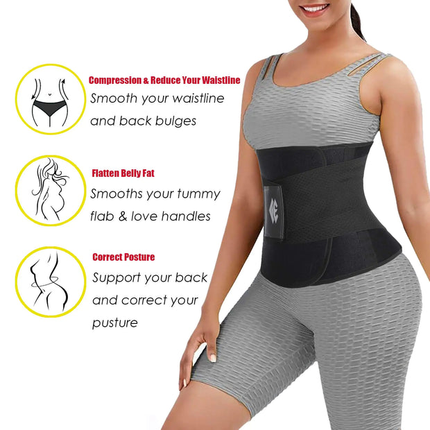 CoreFit Waist Trainer Belt 🔥💪