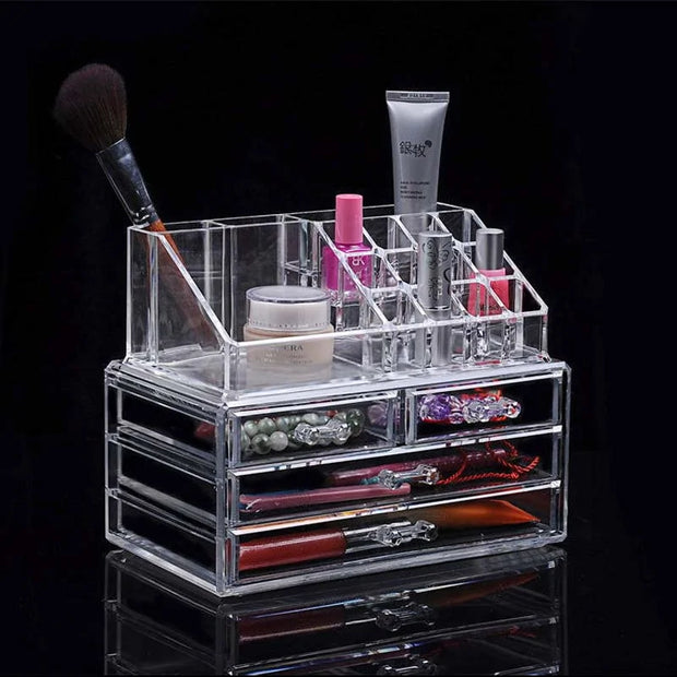 Acrylic Transparent Makeup Organizer 💄✨