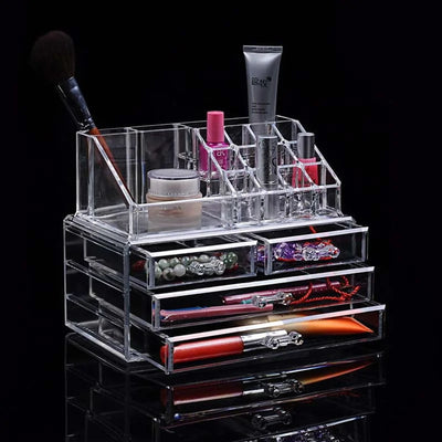 Acrylic Transparent Makeup Organizer 💄✨